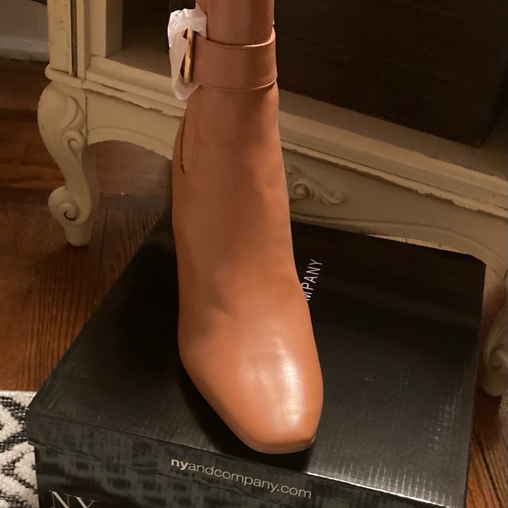 Woman’s stylish booties